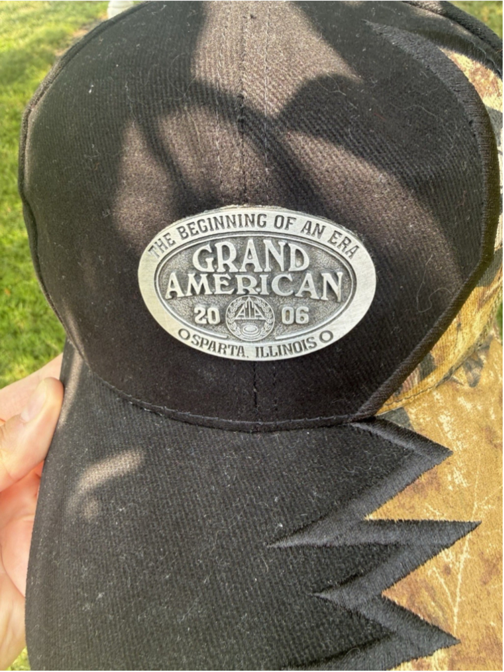 VTG The Grand American Trapshooting 2006 Camo Hat One Size Outdoors - Picture 2 of 7